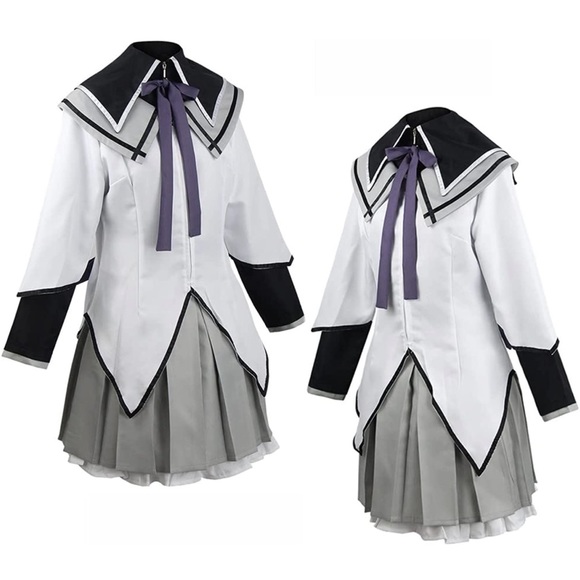PUELLA MAGI MADOKA MAGICA ANIME COSPLAY, Uniform Costume, Sz L, Full Set Lijian - Picture 5 of 7